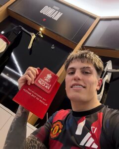 Alejandro Garnacho from Manchester United Soccer Club